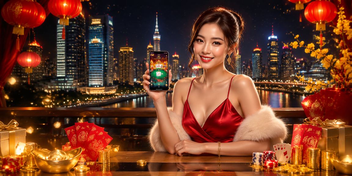 Người chơi VIP tham gia bàn bài tại sảnh casino trang trí đèn lồng ở TP. Hồ Chí Minh